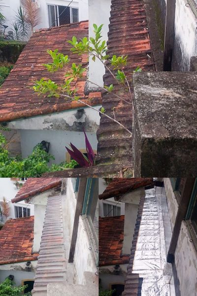 Manutenção de Fachada - antes-depois